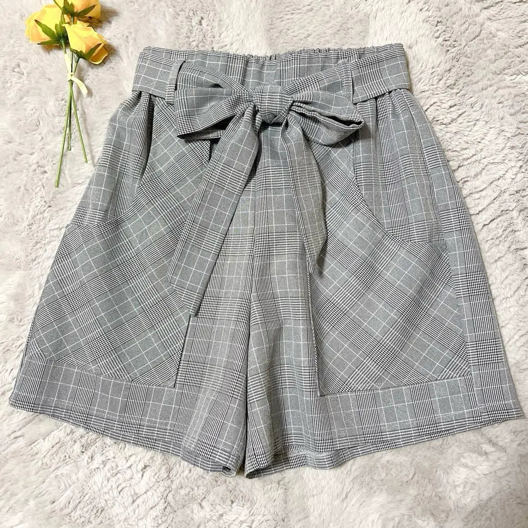 Shimamura Women's Shorts Shorts, Shorts, Check Pattern