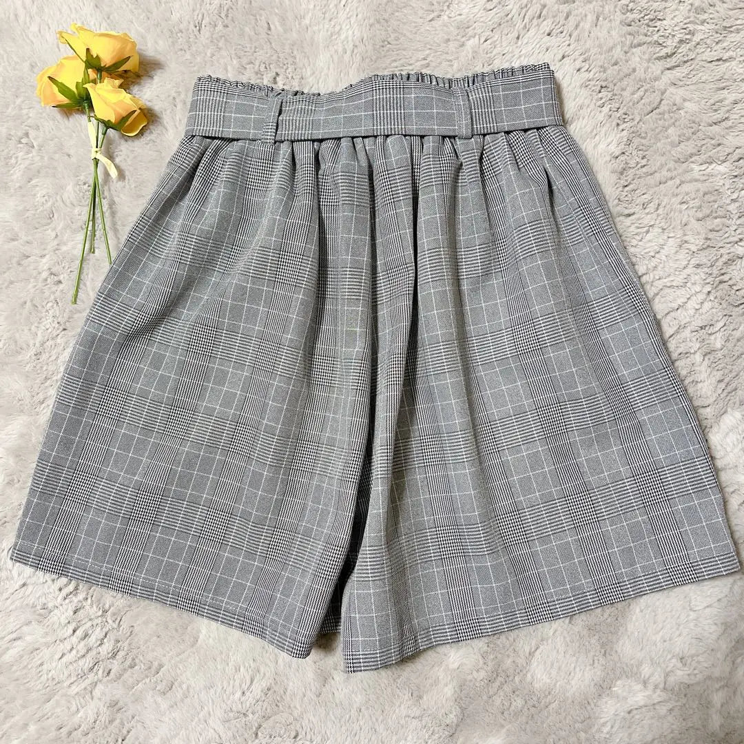 Shimamura Women's Shorts Shorts, Shorts, Check Pattern