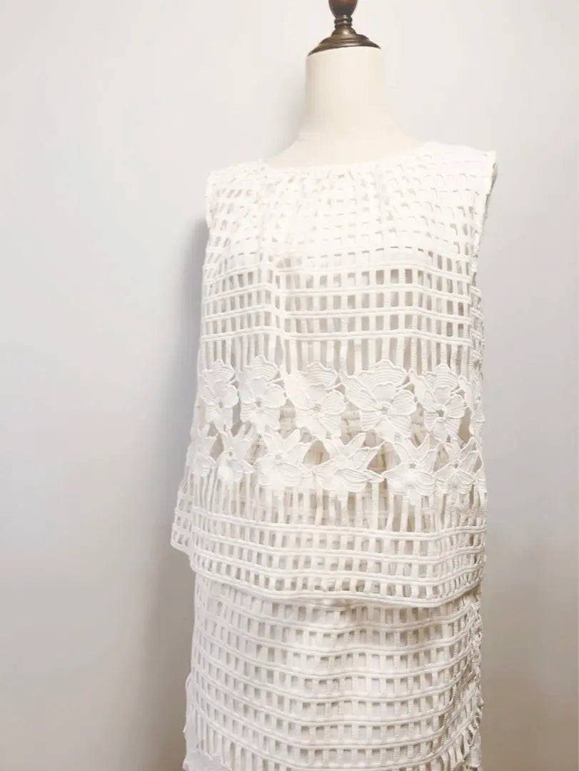 [Extremadamente hermoso] Vestido blanco Cortesworks 420