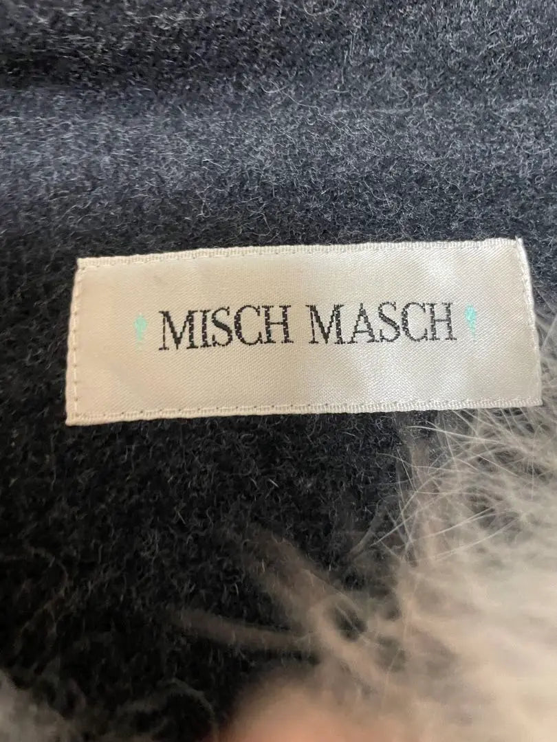 Misch Masch Angolafox Fur Dark Gray Duffel Court