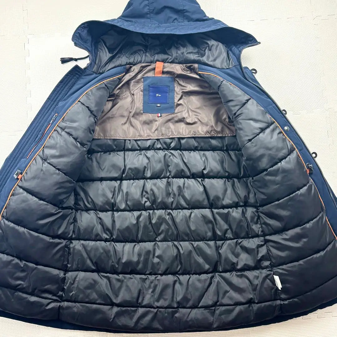 Very Good Condition G-Stage Current Down Jacket Down Coat Navy Business