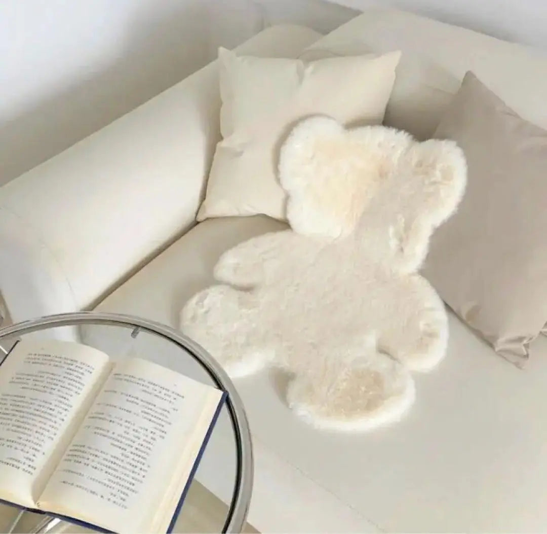 Mouton Bear Rug Mat ♡Fur ♡Christmas ♡Baby ♡White