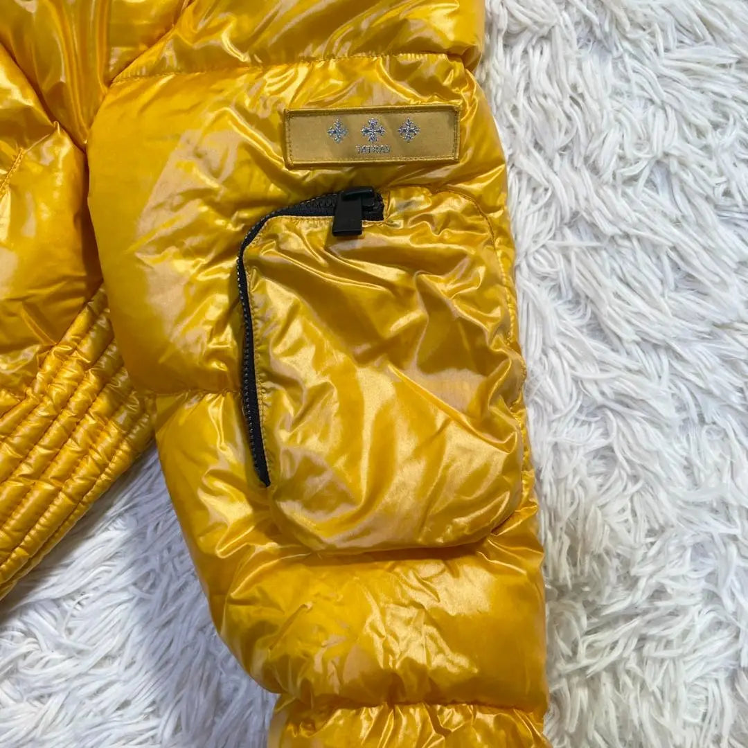 [Extremely beautiful] Tatras BELBO down jacket 2way nylon yellow | 【極美品】タトラス BELBO ダウンジャケット 2way ナイロン イエロー