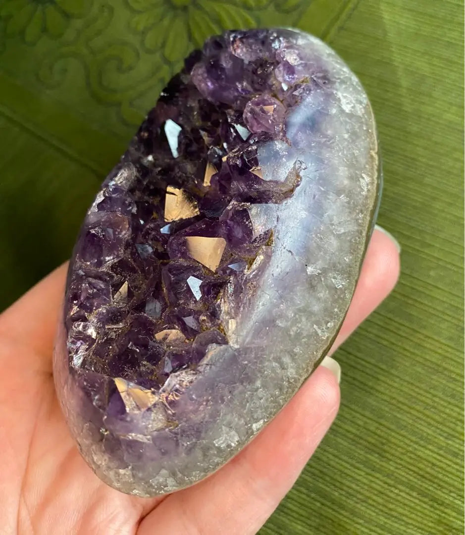 Amethyst cluster Arquartz Raw stone Agate host rock High quality Arquartz Cassa 248g