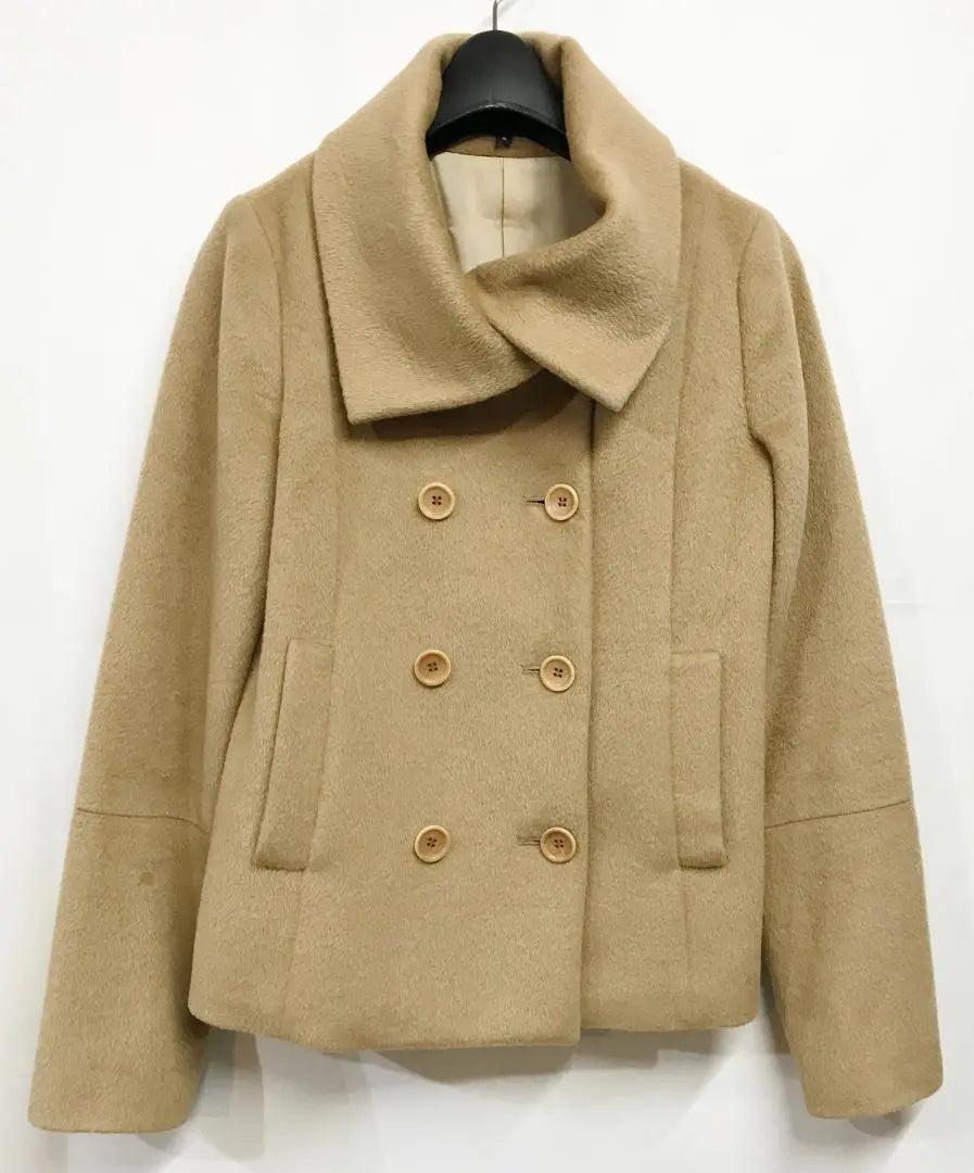 Made in Japan theory angora wool P coat *