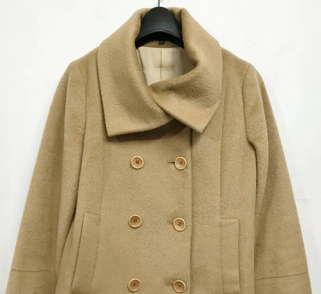 Made in Japan theory angora wool P coat *