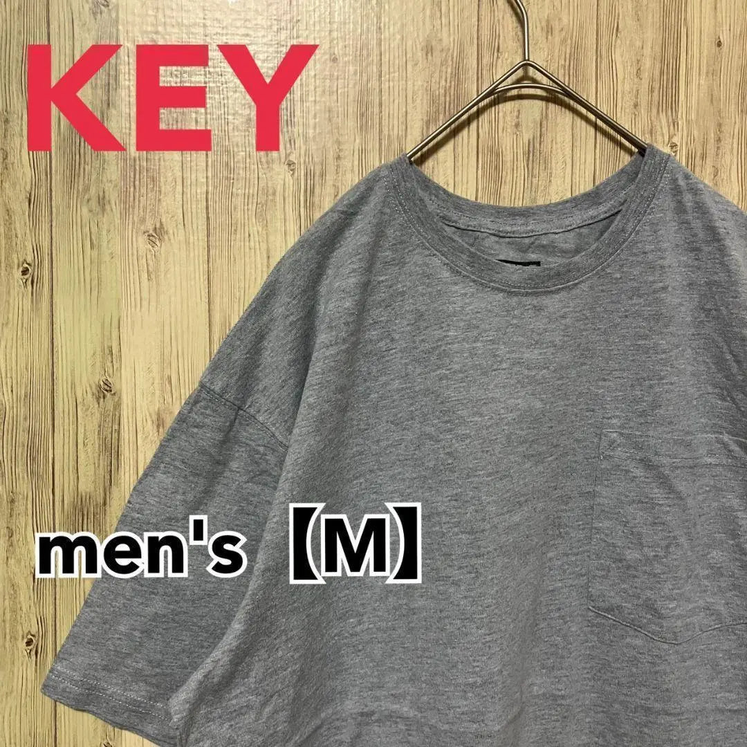 TH65 [US Import] KEY Short Sleeve T-Shirt [Men's M] Gray