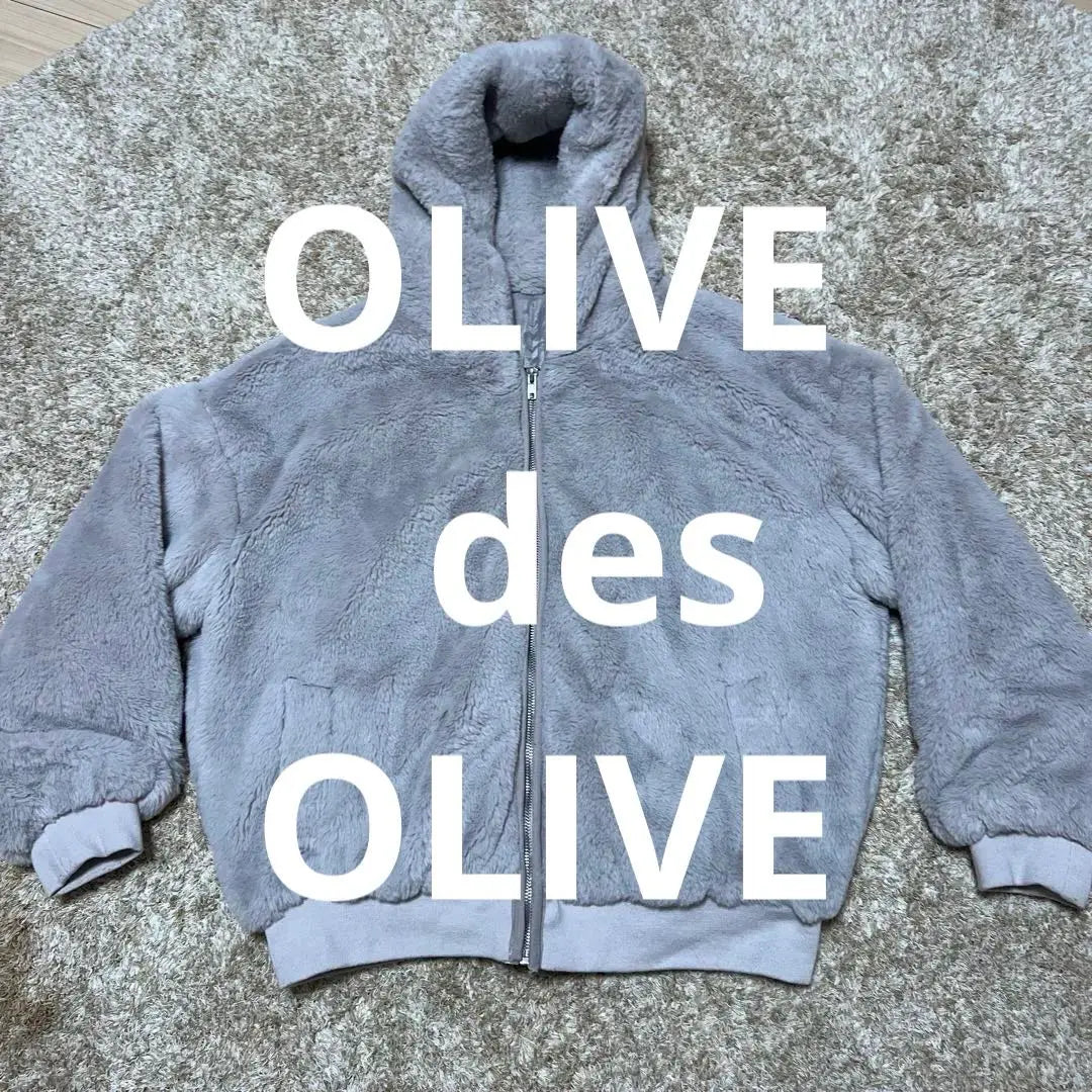 OLIVE des OLIVE abrigo de piel chaqueta exterior de piel