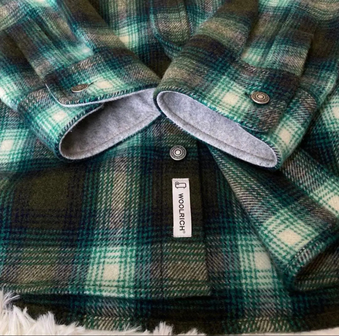 WOOLRICH Alaskane Melton Shirt Wool S Current