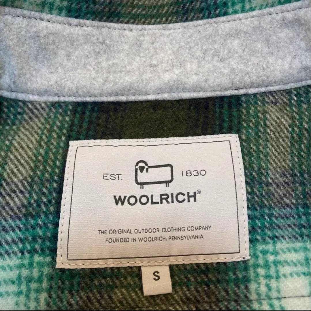 WOOLRICH Alaskane Melton Shirt Wool S Current