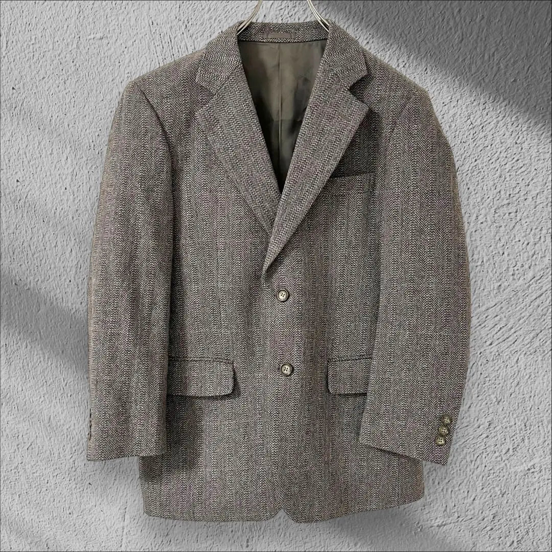 Figrino Tailored Jacket Suit Wool Blend Office Plain Simple