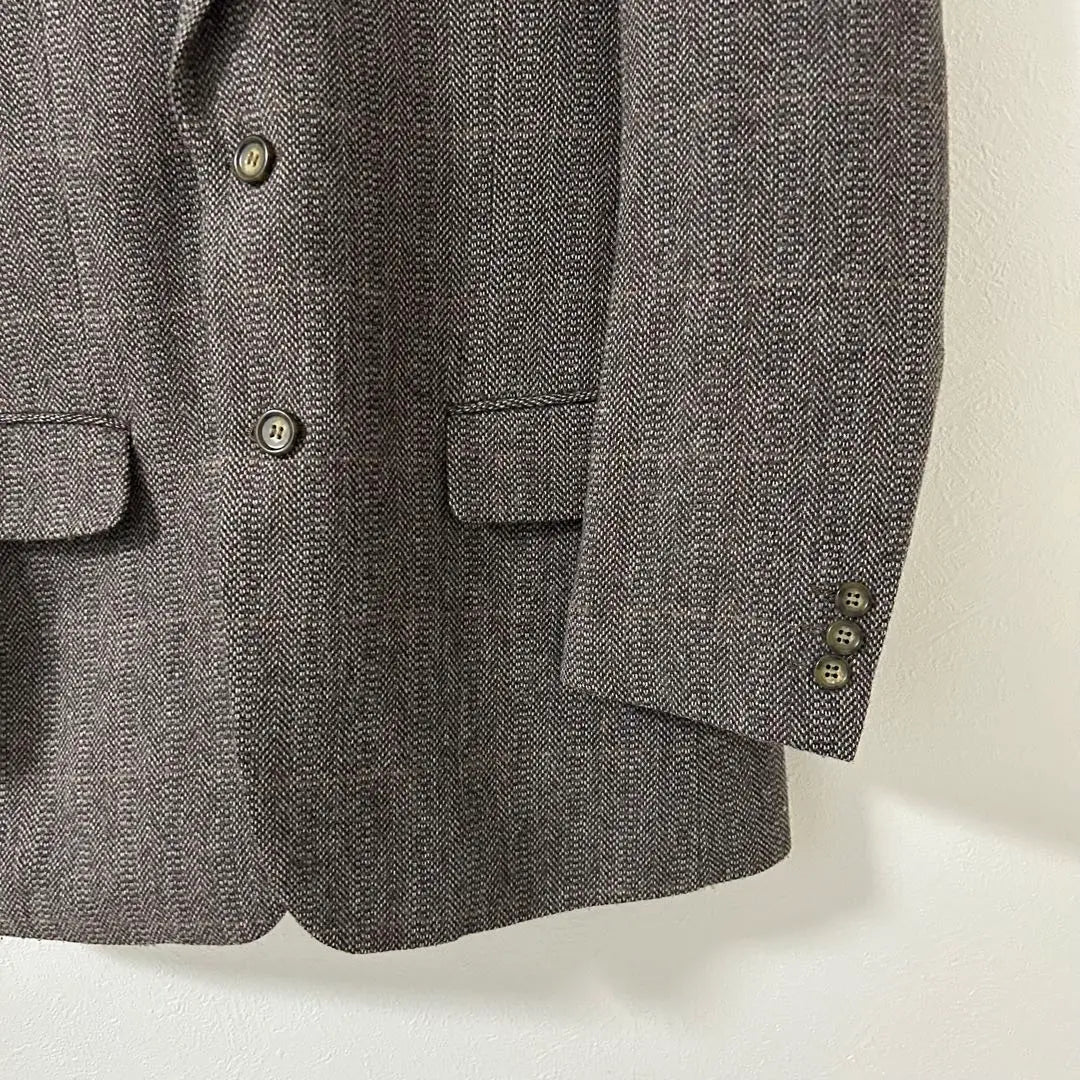 Figrino Tailored Jacket Suit Wool Blend Office Plain Simple