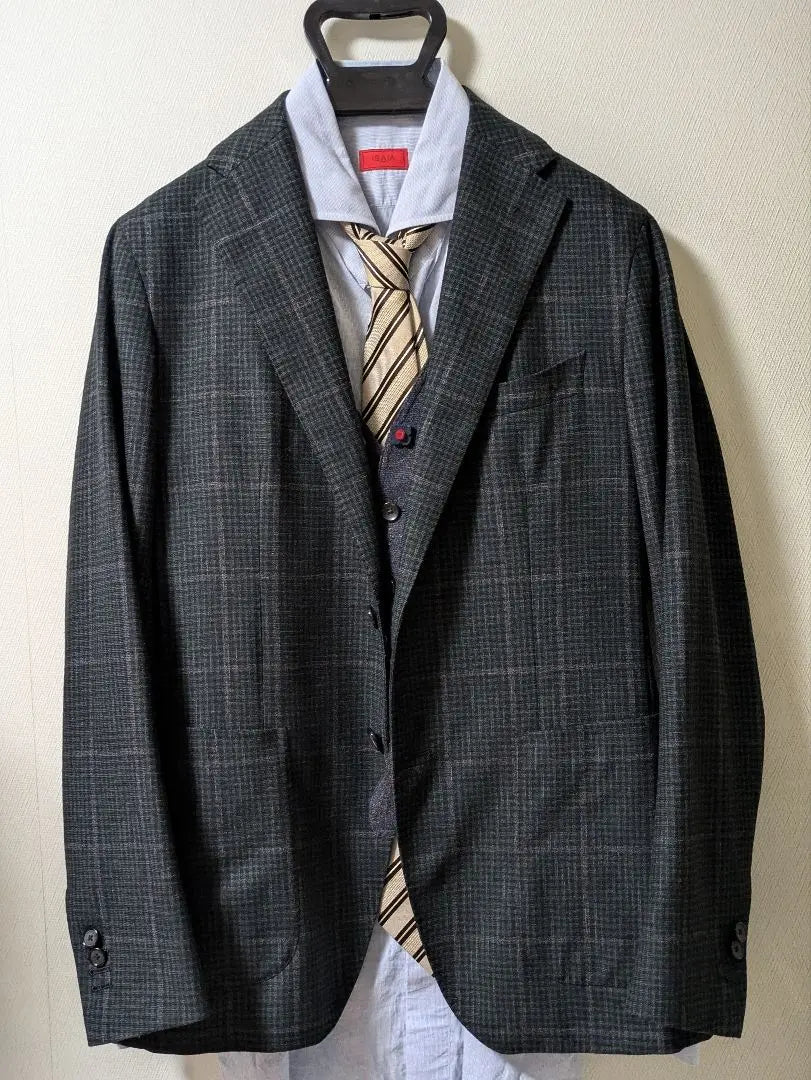 ★Taliatore Monte Carlo Tailored Jacket Wool New Logo Real Face