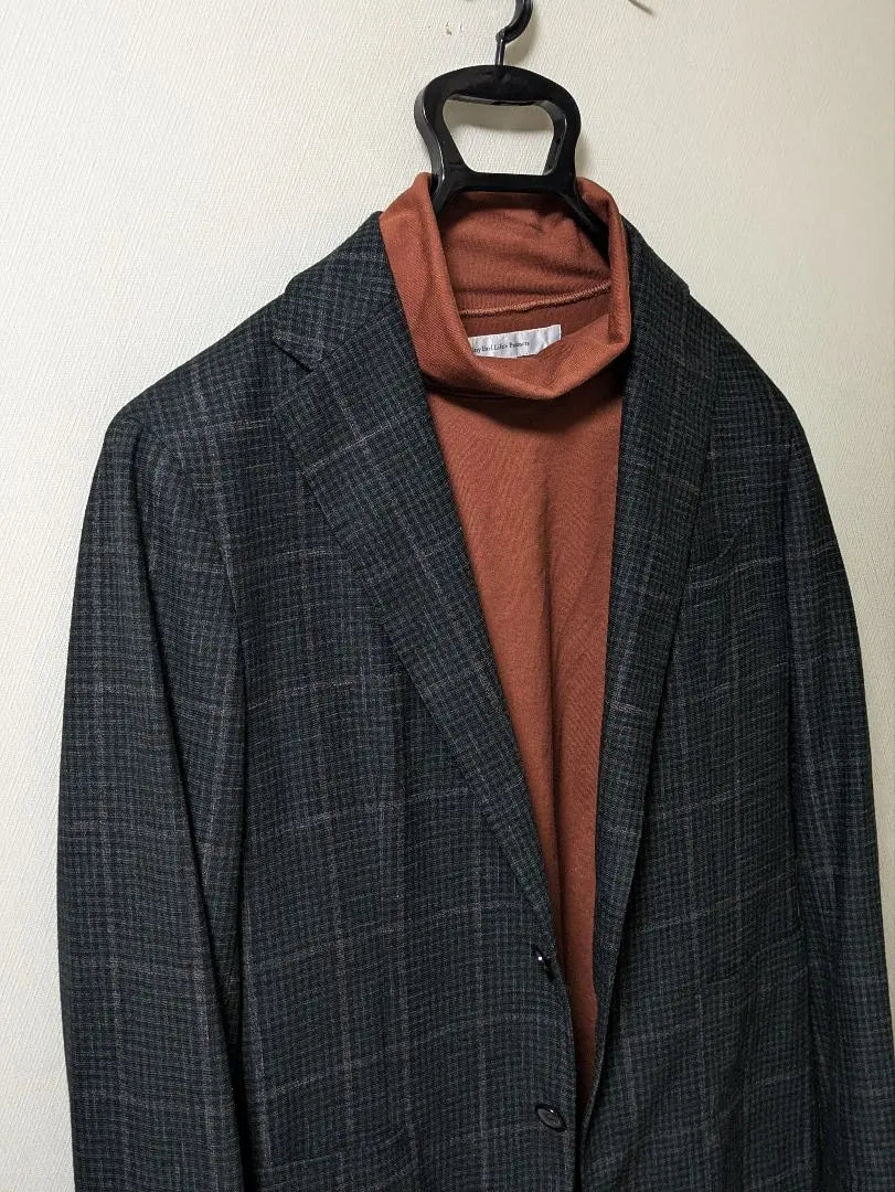 ★Taliatore Monte Carlo Tailored Jacket Wool New Logo Real Face