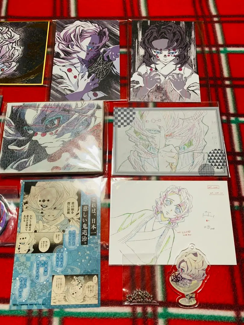 [Prices for Saturdays and Sundays only] Demon Slayer: Kimetsu no Yaiba, Lower Moon, Rui, set, bulk sale, original art