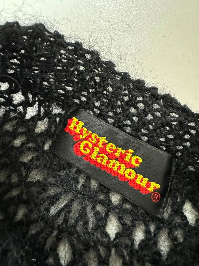 vintage HYSTERIC GLAMOUR key knitted jacket