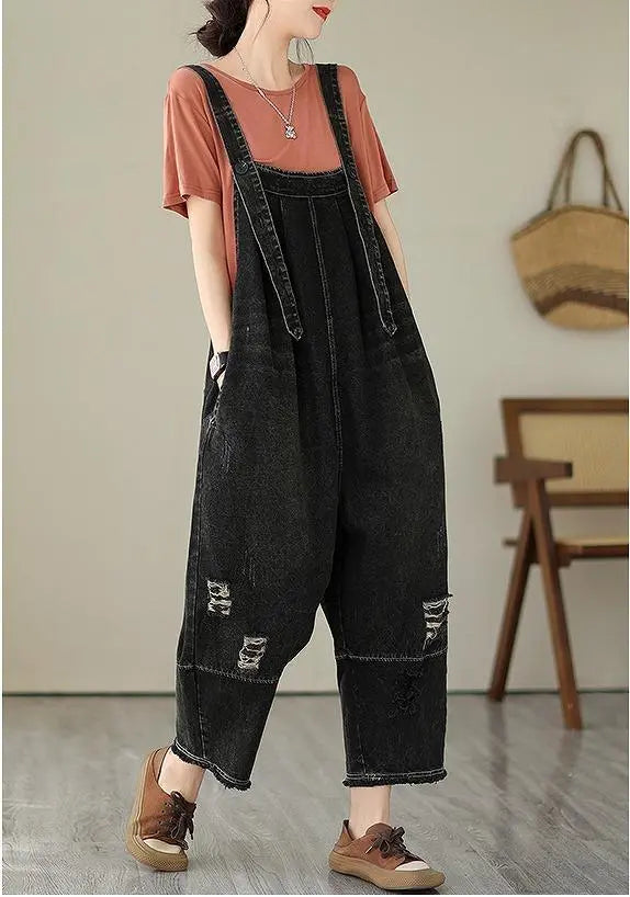 Large size women's overalls, overalls, pants, denim, new