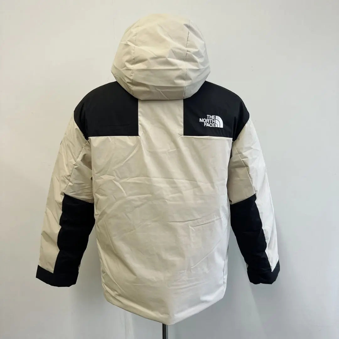 Nueva, sin usar, no disponible en Japón, chaqueta de plumas North Face beige para hombre talla L