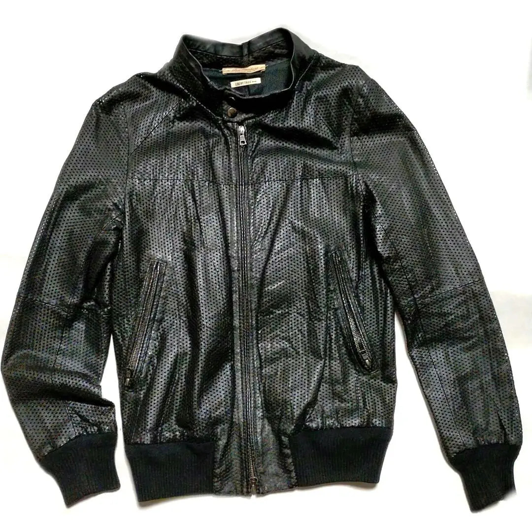 Productos hermosos y súper raros Vitas Standard Dot Leather Jacket Leather Jean Riders | 激レア美品 バイタススタンダード ドット レザージャケット 革ジャン ライダース