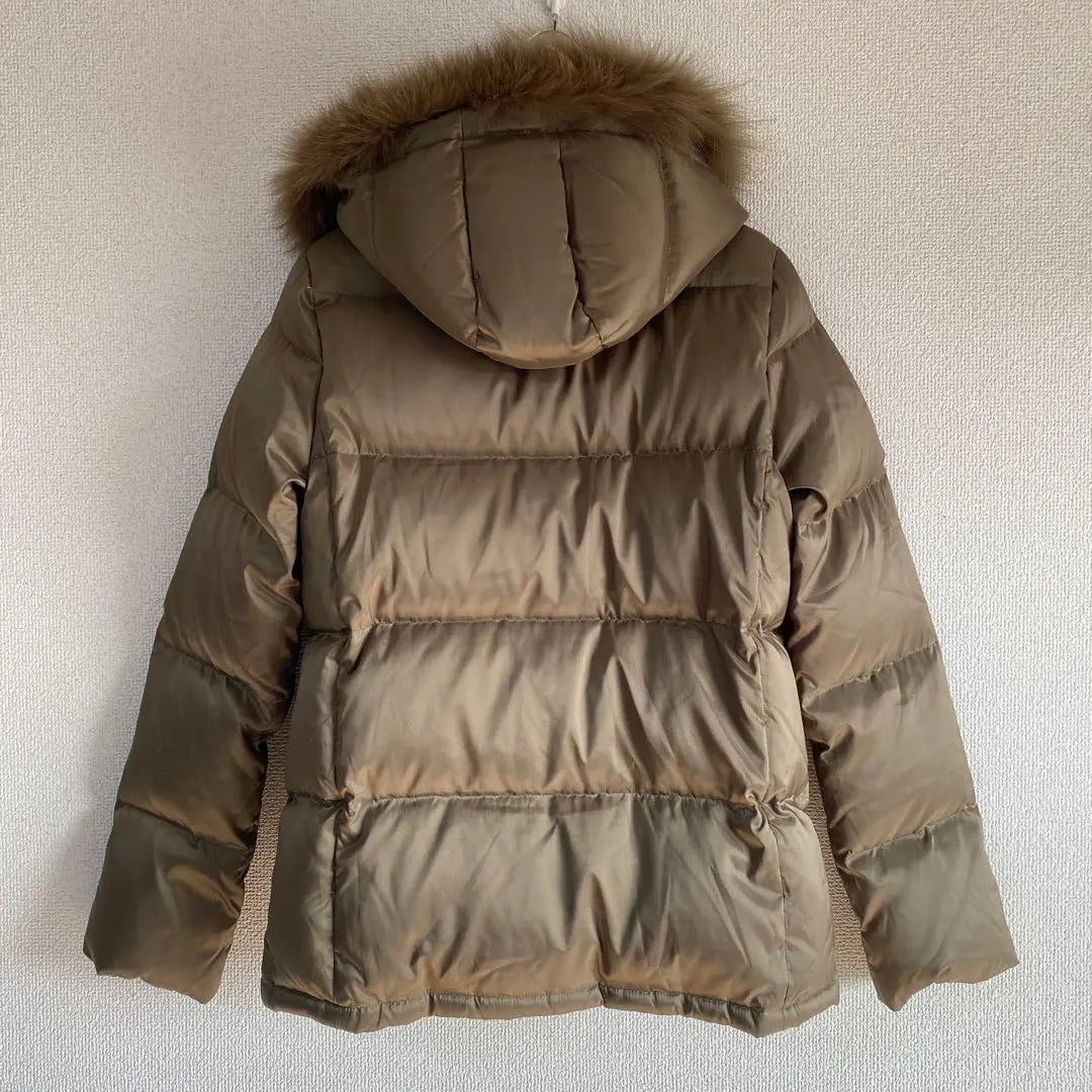 Human Woman M Khaki Down 70 % Short Down Coat Warm DMW | ヒューマンウーマン M カーキ ダウン70％ ショートダウンコート 暖かいDMW