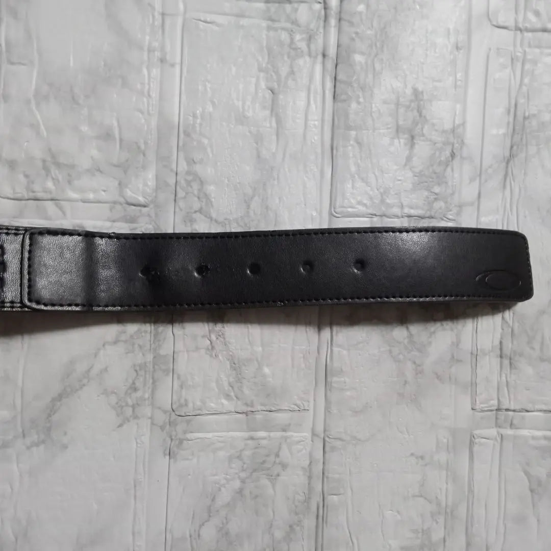 OAKLEY Golf Oakley Skull Buckle Belt Black