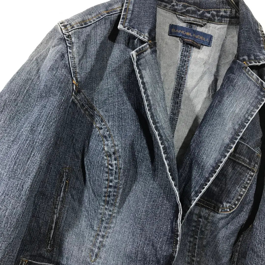 [BANDOLINOBLL] Denim jacket G-jacket Jeans Jeans Jeans