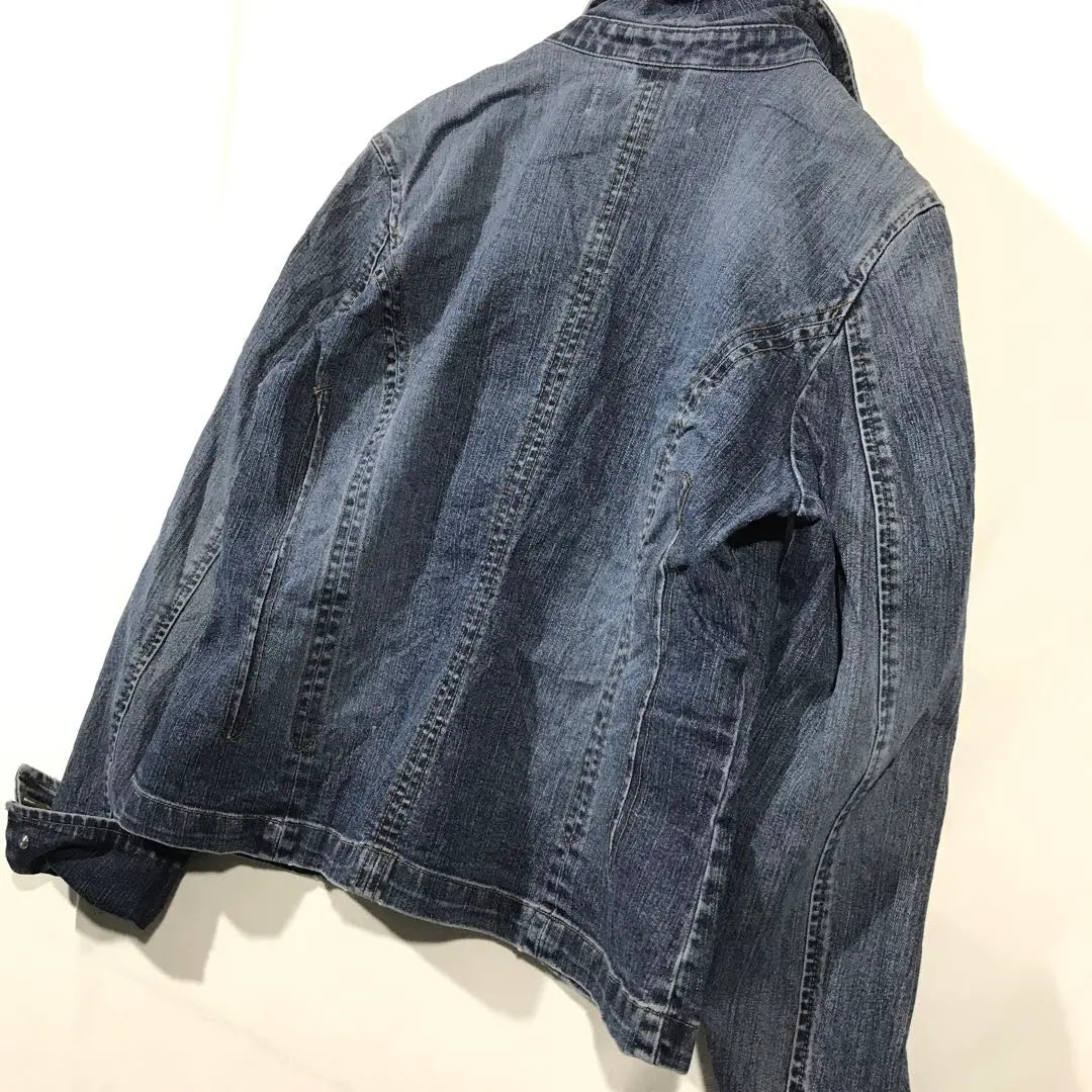 [BANDOLINOBLL] Denim jacket G-jacket Jeans Jeans Jeans