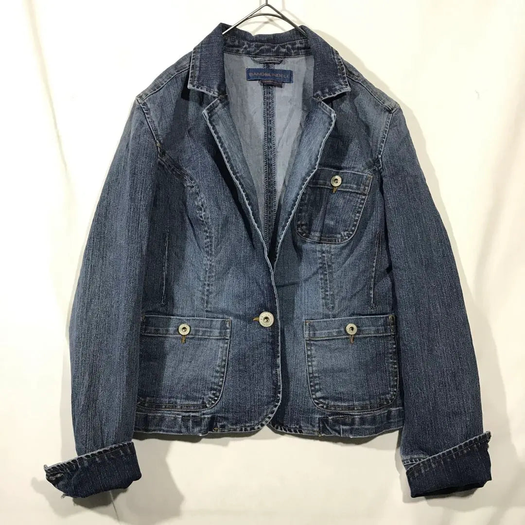 [BANDOLINOBLL] Denim jacket G-jacket Jeans Jeans Jeans