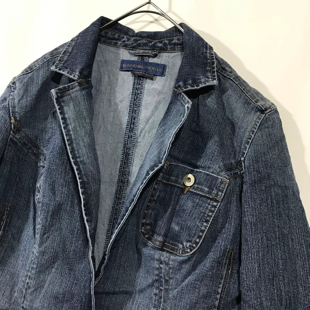 [BANDOLINOBLL] Denim jacket G-jacket Jeans Jeans Jeans