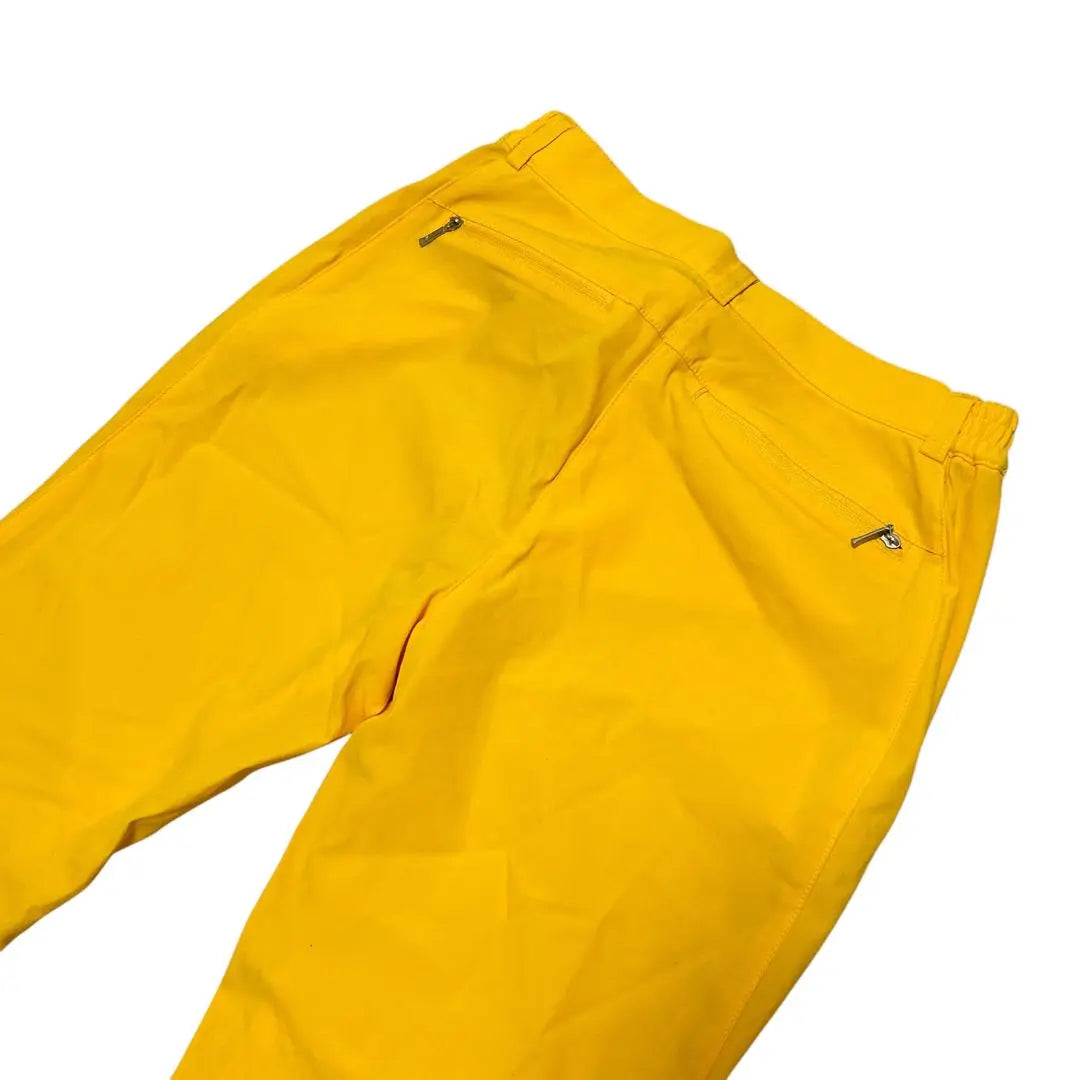 Pantalón de jersey MILLET para mujer, nuevo y sin usar, color amarillo