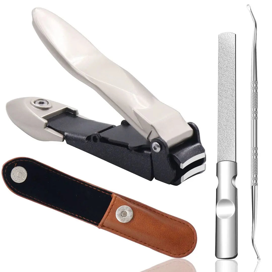 Special price✨Unused✨Nnine clippers, nail file, nail scum removal, leather jean set, nail care