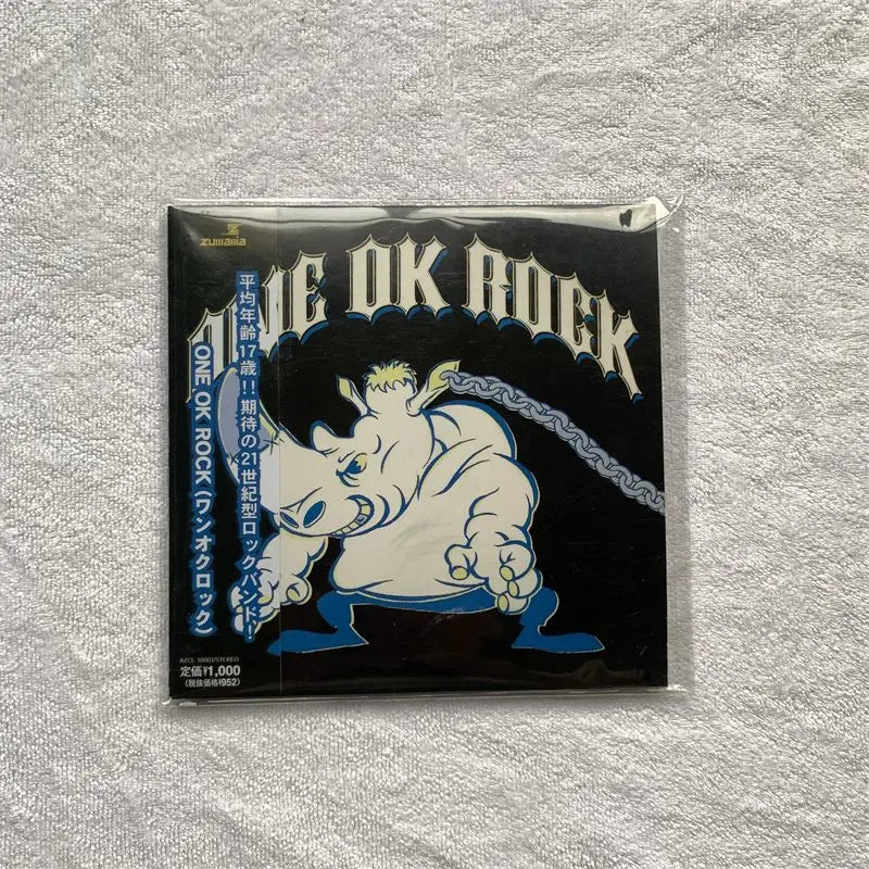 ONE OK ROCK CD indie agotado con tarjeta de letras y obi