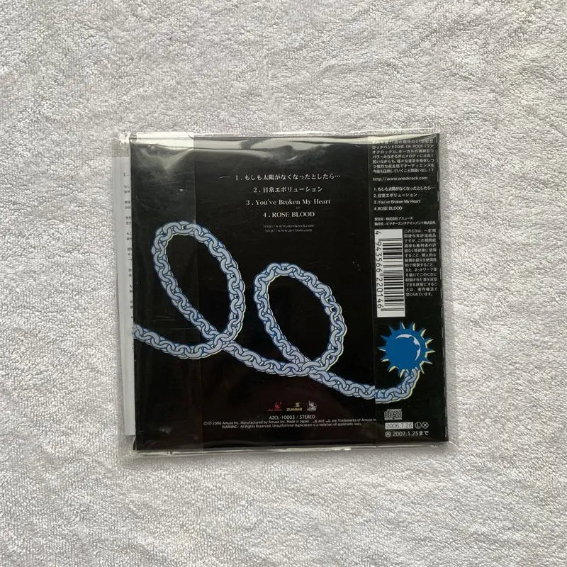 ONE OK ROCK CD indie agotado con tarjeta de letras y obi