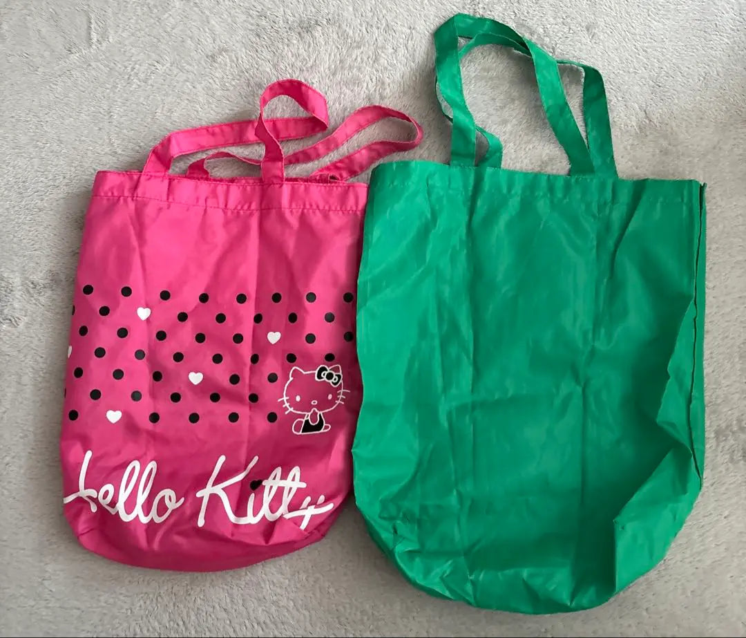 Venta al por mayor de Sanrio Hello Kitty Forest Green Polka Dot Pink Retro Vintage Set