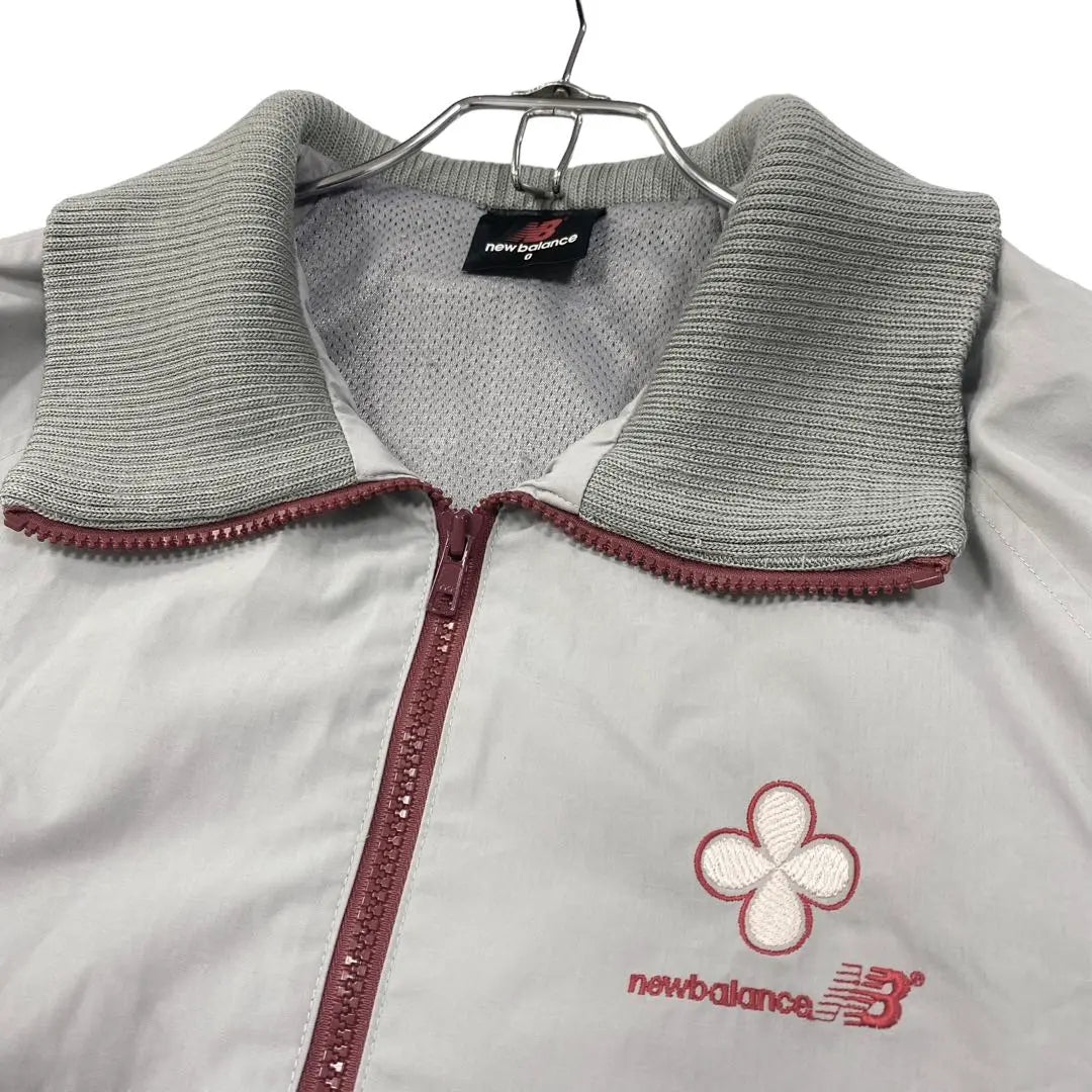 Hermosa chaqueta de golf con cremallera Newbalance para mujer 0 | 美品 newbalance ジップジャケット ゴルフウェア レディース0