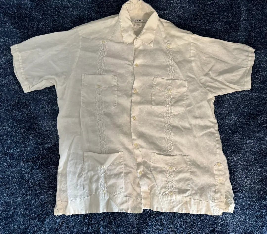 Linen Guayabera Shirt 100% Linen Guayabera Shirt