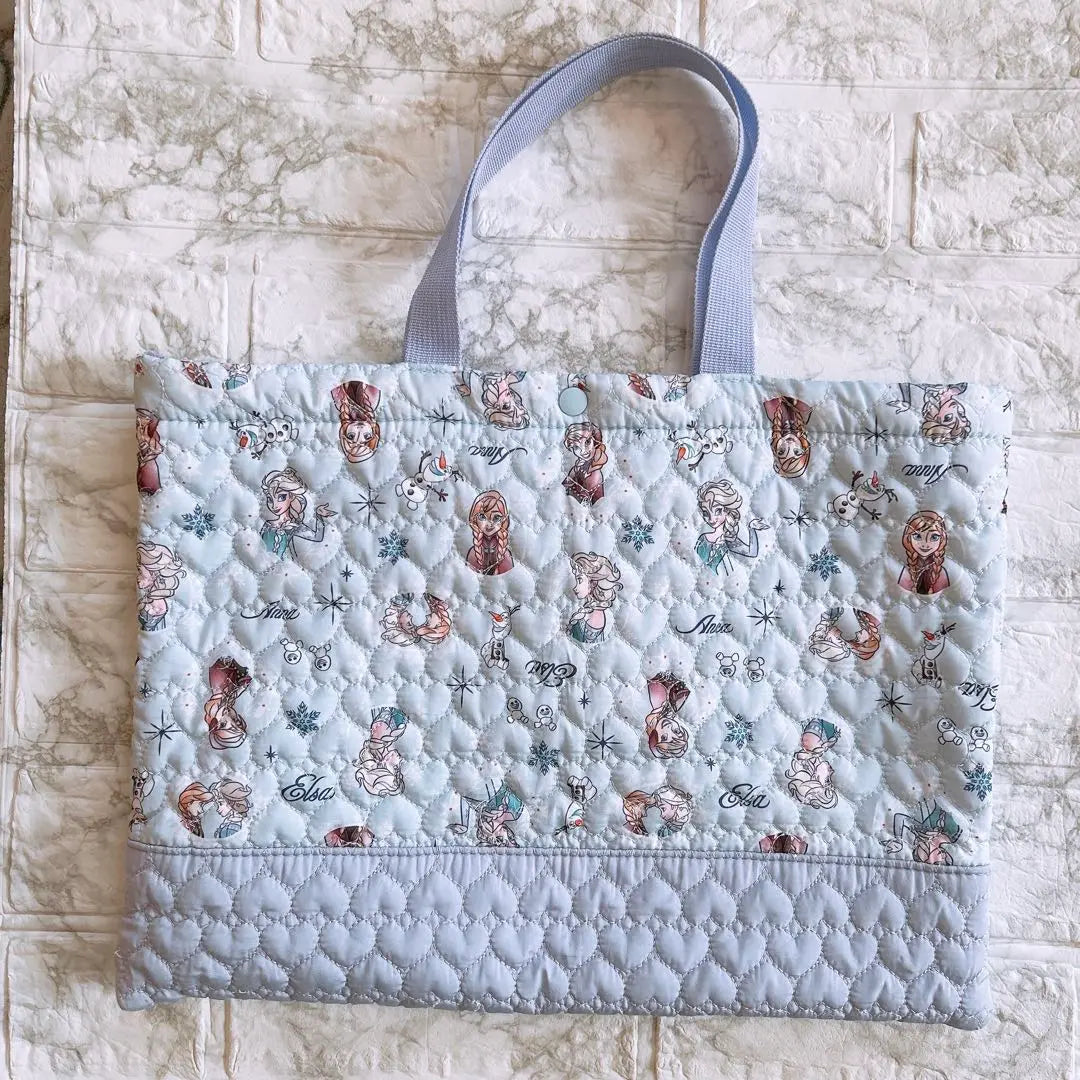 Frozen lesson bag, shoes bag, Disney Elsa, kindergarten and school entrance, picture book bag