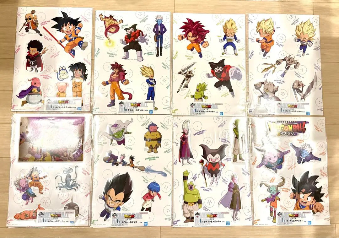 Ichiban Kuji Dragon Ball DAIMA 2nd I Prize Set Sticker