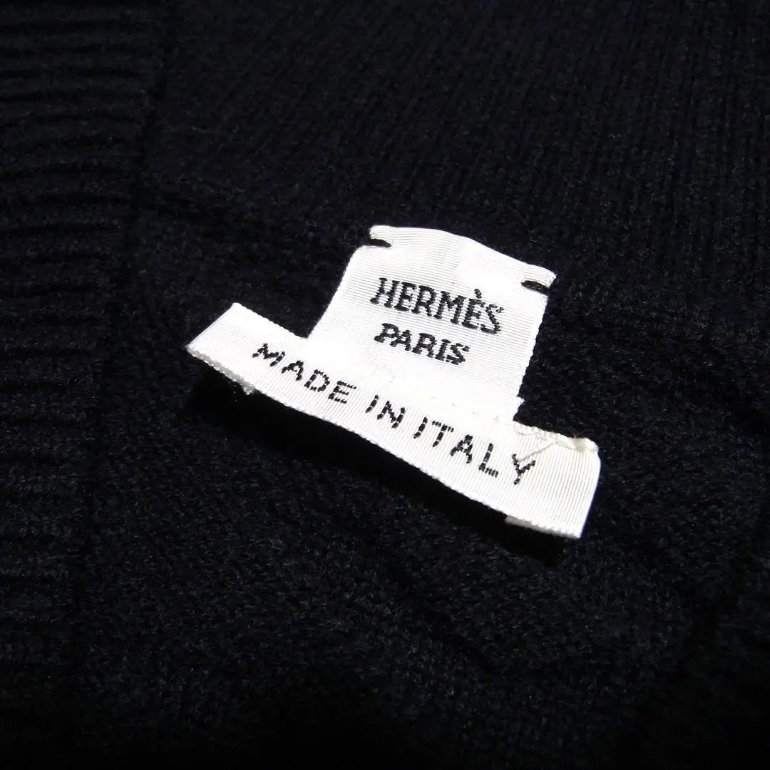 22SS HERMES Hermes H logo all-over pattern, short sleeves, wool, knit dress