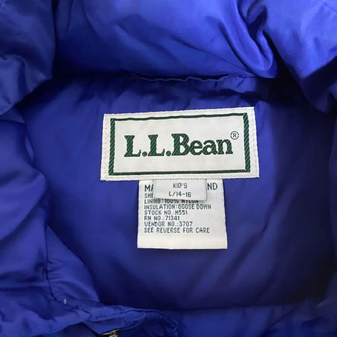 Chaleco de plumas llbean de los años 90, estilo antiguo Y2K