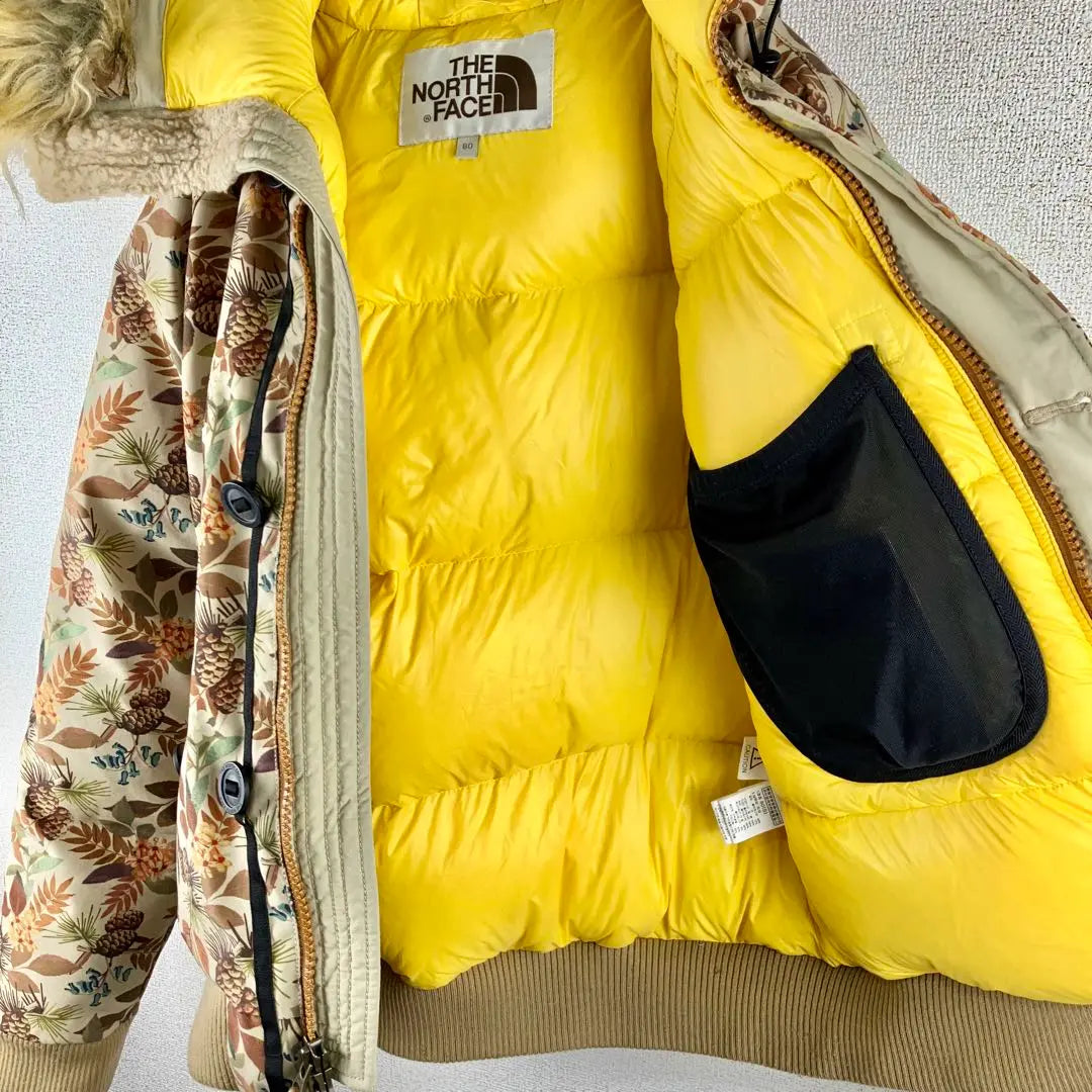 North Face Orbella Ebi Eater Down Beige Mujer Talla S | ノースフェイス オルベラエビエーター ダウン ベージュ レディース Sサイズ