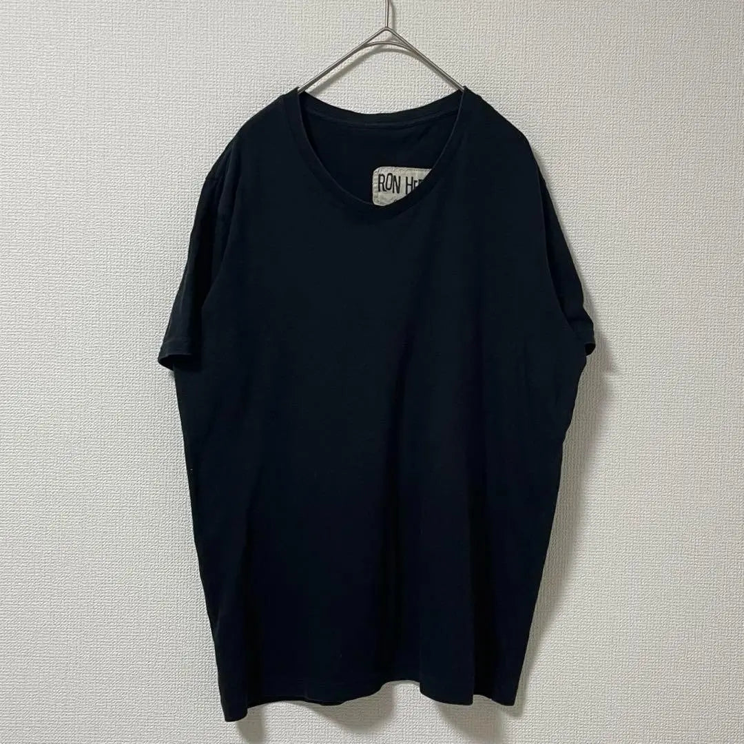 Ron Herman Black T-shirt Short sleeve Simple Plain M | ロンハーマン　ブラック　Tシャツ　半袖　シンプル　無地　M