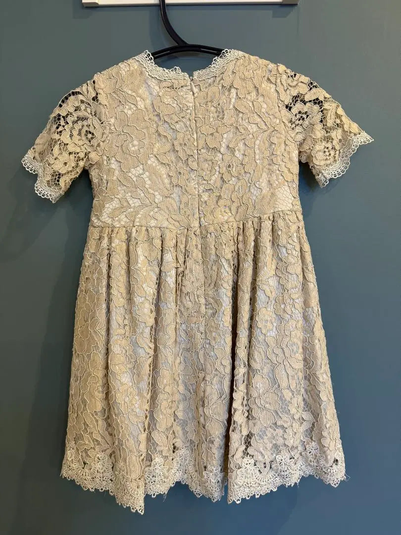 Flower Total Lace Dress 100