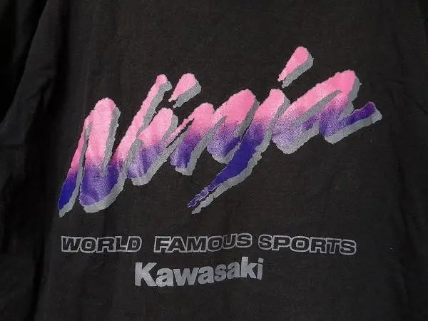 80s Vintage Kawasaki Ninja Motorcycle Old Car T-shirt Retro Items from the time