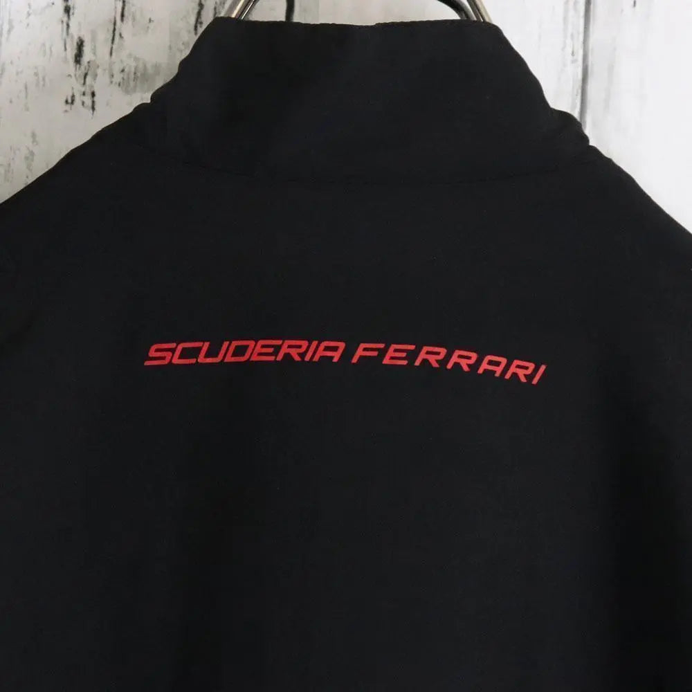 PUMA x Ferrari Double Name Embroidered Zip-Up Nylon Jacket