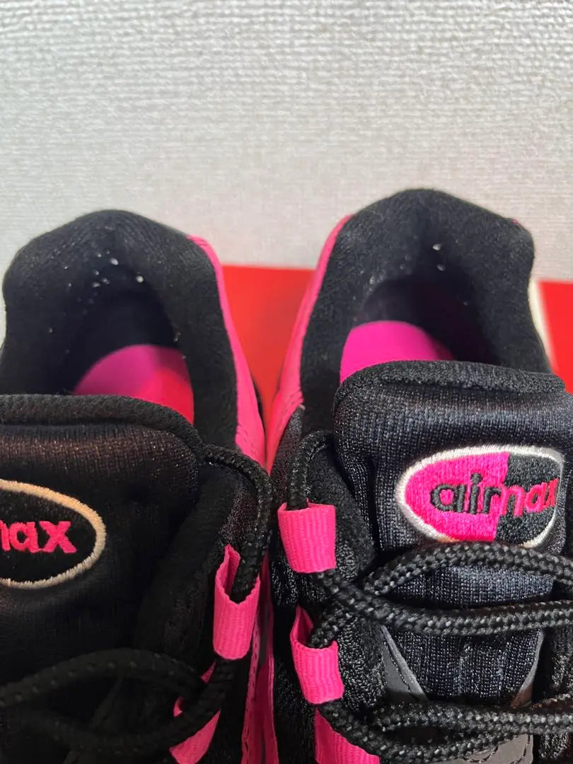 NIKE AIR MAX 95 NEGRO/ROSA 27,5 cm | NIKE AIR MAX 95 NEGRO/ROSA 27,5 cm