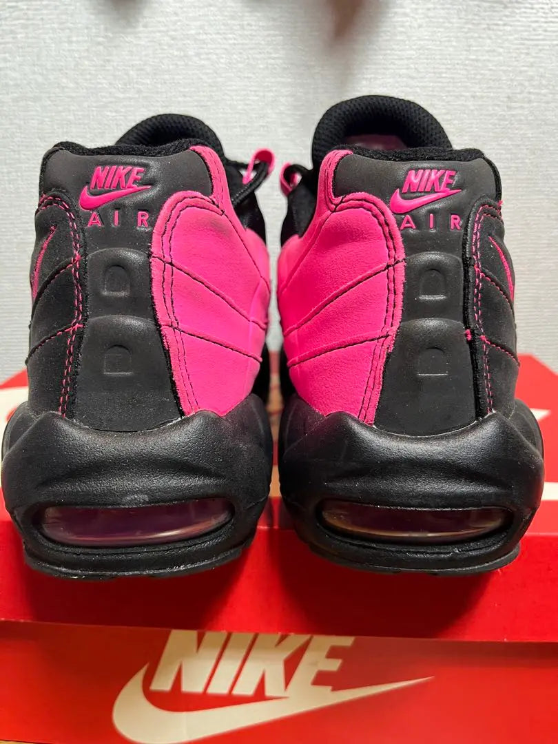 NIKE AIR MAX 95 BLACK/PINK 27.5cm | NIKE AIR MAX 95 BLACK/PINK 27.5cm