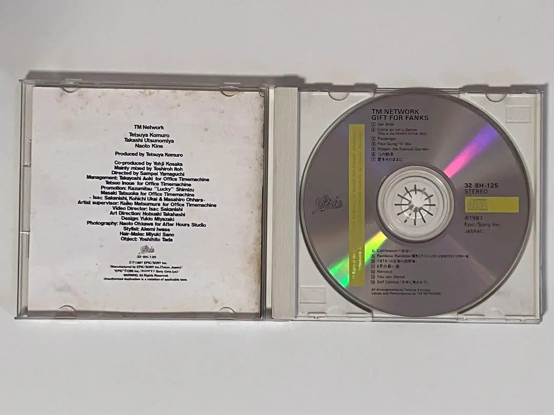 [Rare/Discontinued] CD TM NETWORK Gift for Fanks