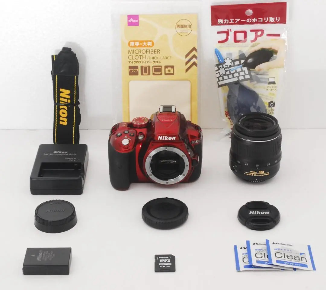 Equipped with Wi-Fi! High quality and high performance ☆ Recommended for beginners ♪ Nikon D5300 ♡