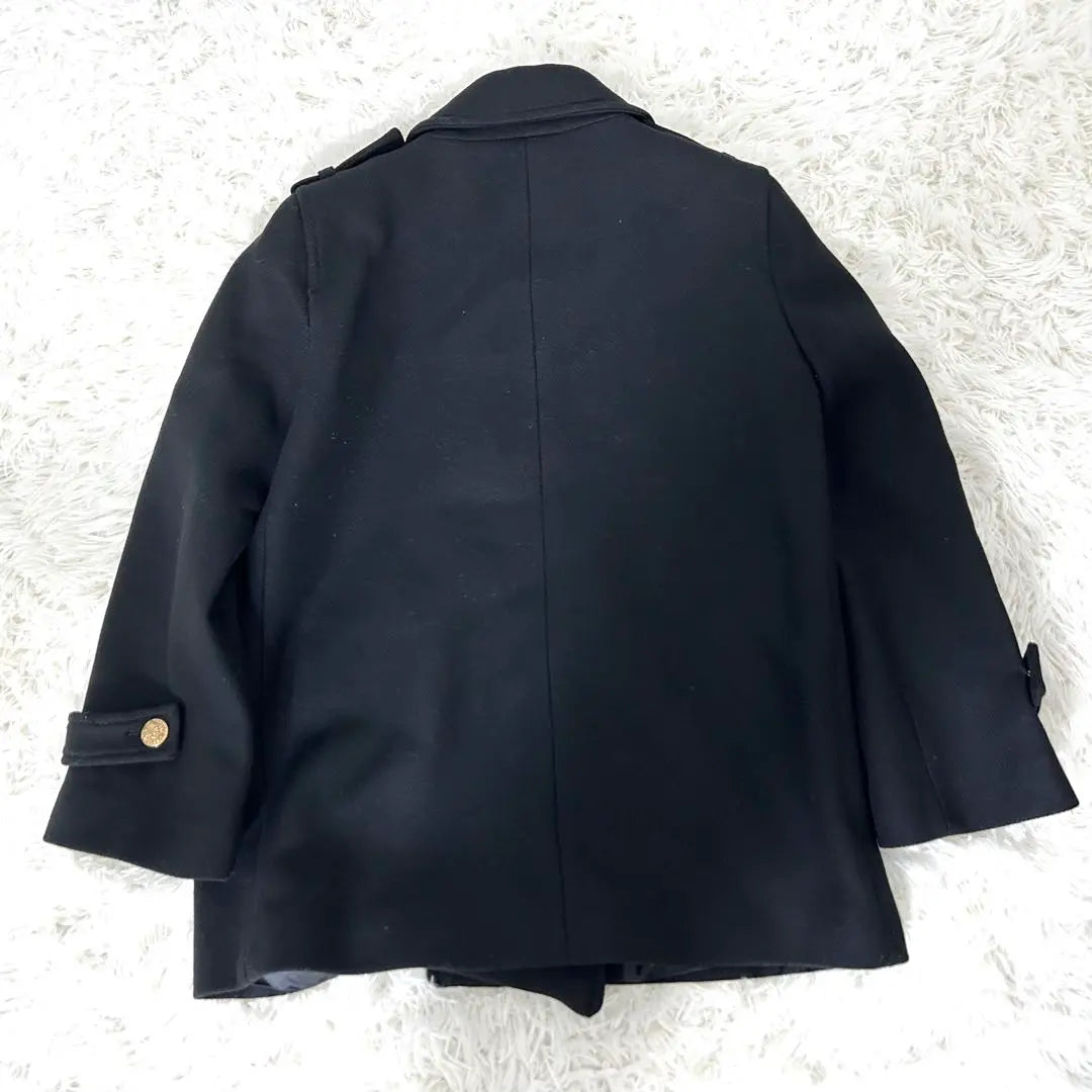 ZARA WOMEN Zalawoman wool P coat gold button L | ZARA WOMEN ザラウーマン ウール　Pコート　金ボタン　L